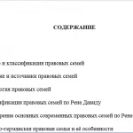 Иллюстрация №1: Современные правовые семьи: особенности развития на современном этапе (Курсовые работы - Право и юриспруденция).